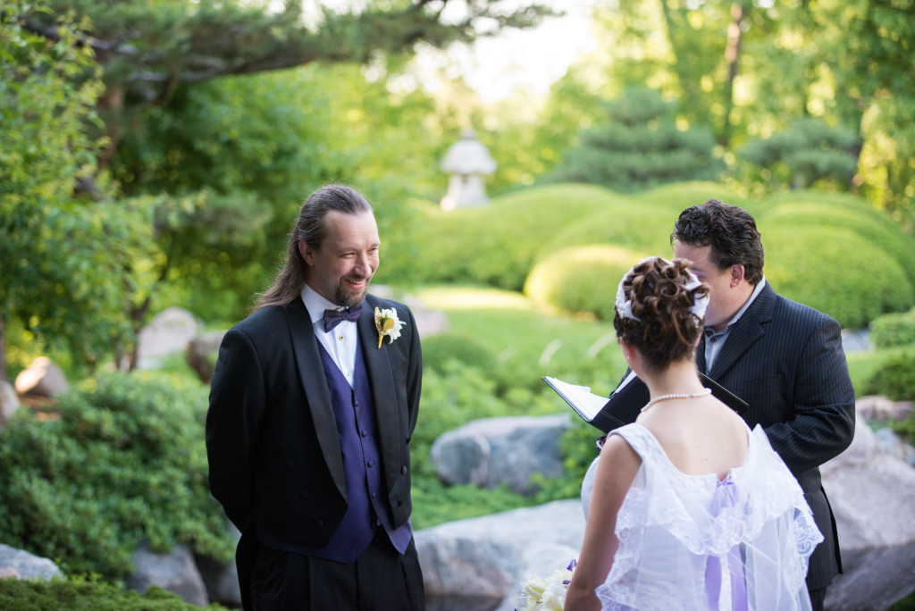 Kirsten and Damon's summer wedding at Como with celi dance reception in St. Paul, MN
