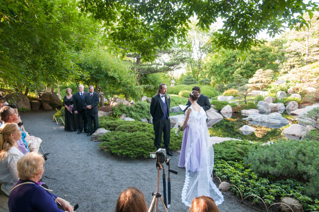 Kirsten and Damon's summer wedding at Como with celi dance reception in St. Paul, MN