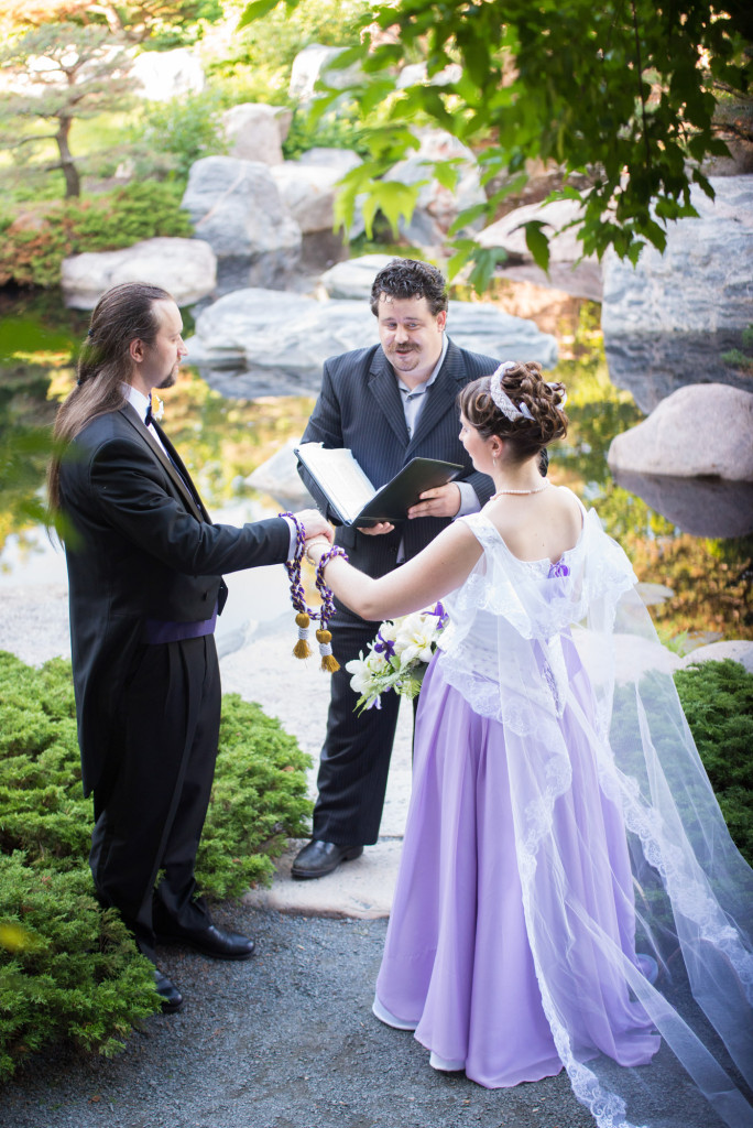 Kirsten and Damon's summer wedding at Como with celi dance reception in St. Paul, MN