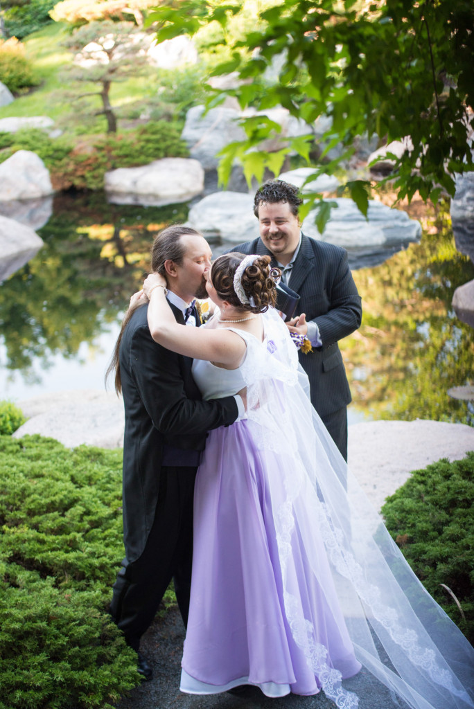 Kirsten and Damon's summer wedding at Como with celi dance reception in St. Paul, MN