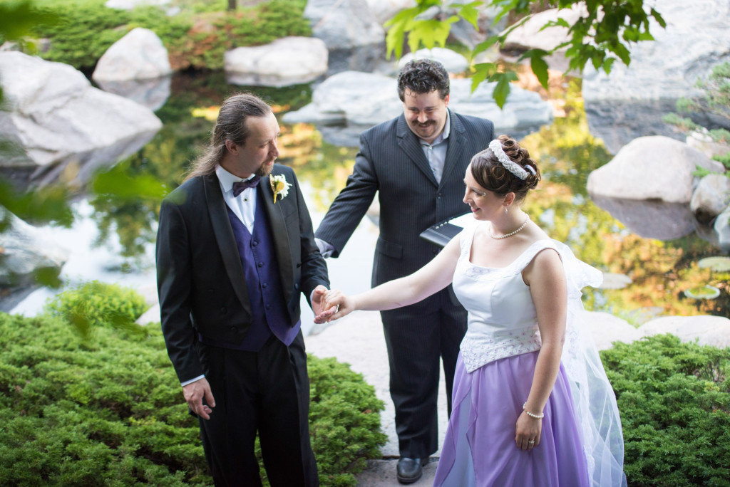 Kirsten and Damon's summer wedding at Como with celi dance reception in St. Paul, MN