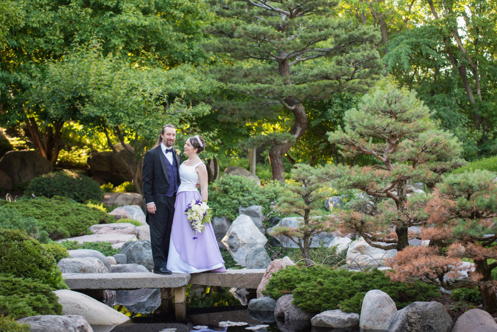 Kirsten and Damon's summer wedding at Como with celi dance reception in St. Paul, MN