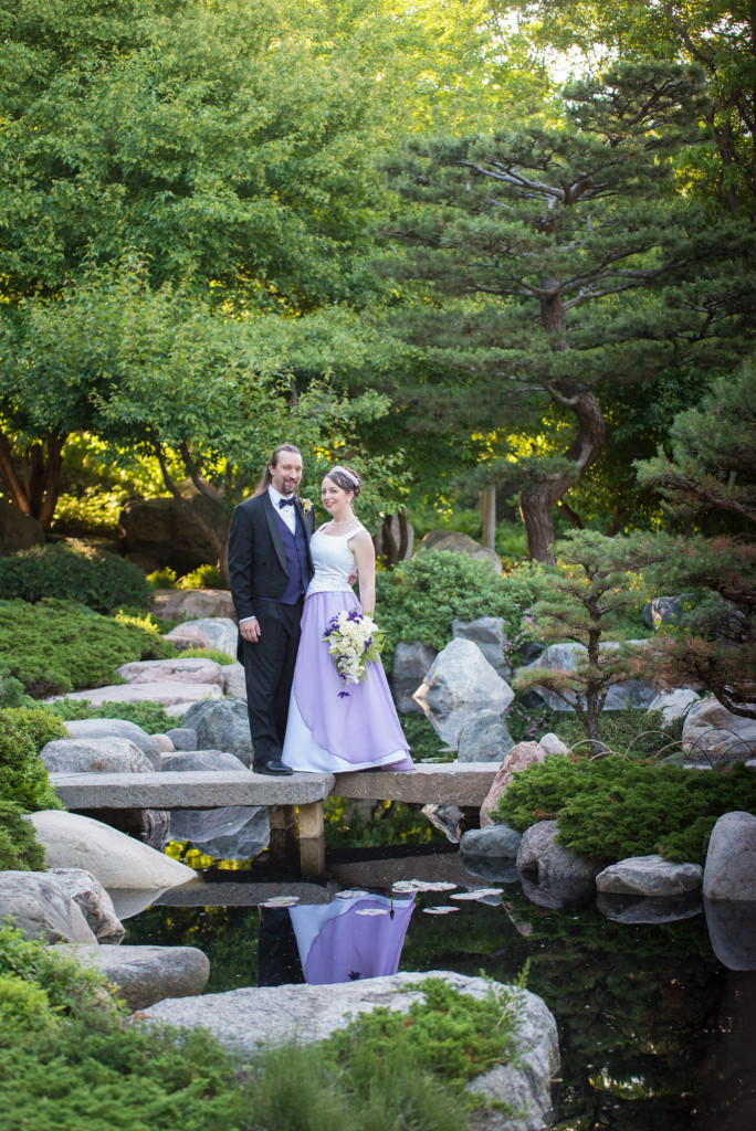 Kirsten and Damon's summer wedding at Como with celi dance reception in St. Paul, MN