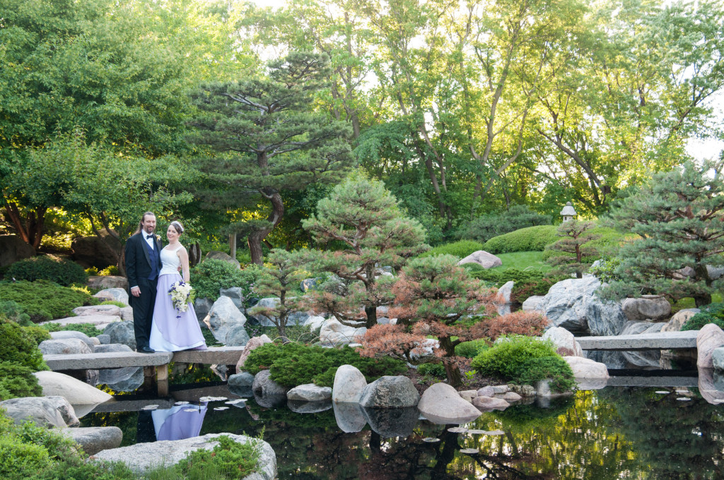 Kirsten and Damon's summer wedding at Como with celi dance reception in St. Paul, MN