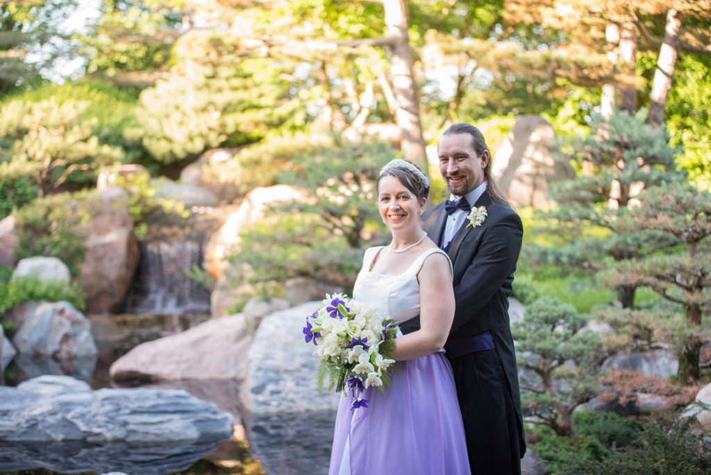 Kirsten and Damon's summer wedding at Como with celi dance reception in St. Paul, MN