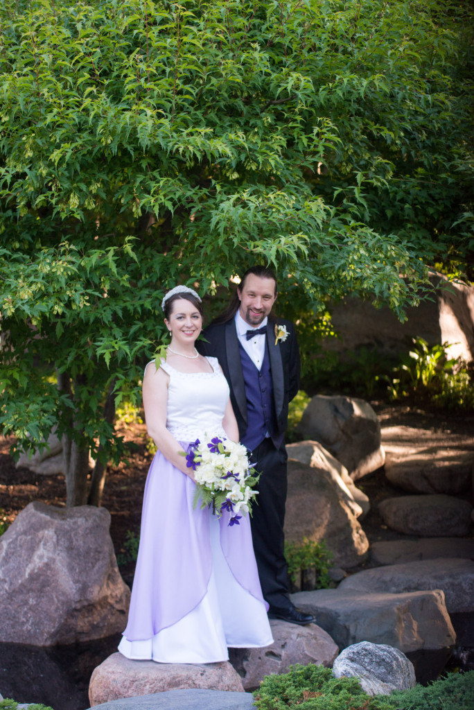 Kirsten and Damon's summer wedding at Como with celi dance reception in St. Paul, MN