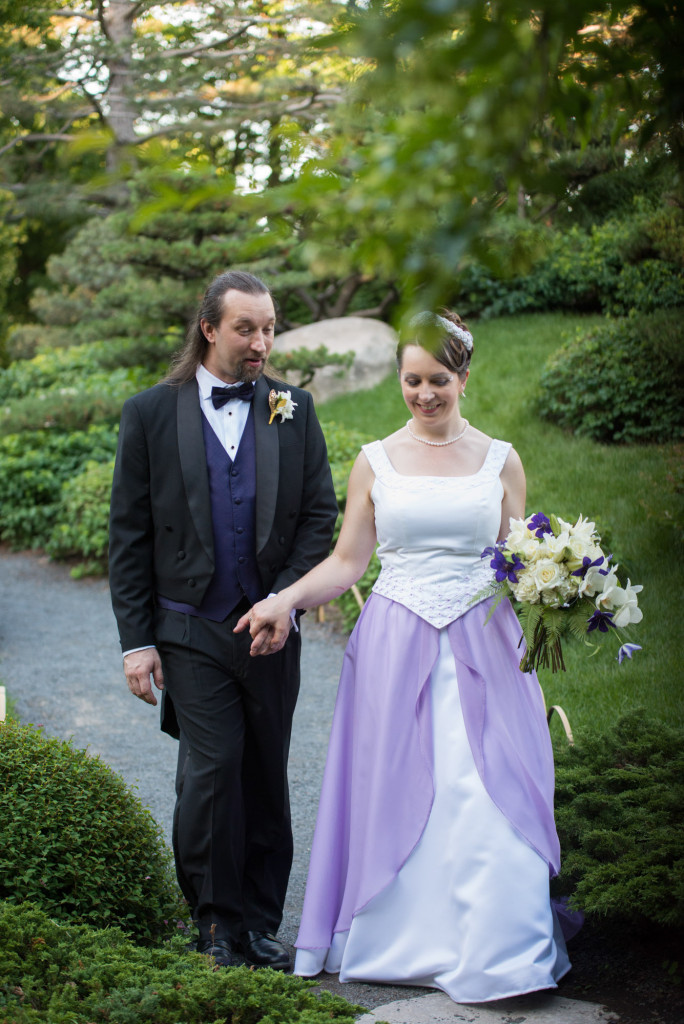 Kirsten and Damon's summer wedding at Como with celi dance reception in St. Paul, MN
