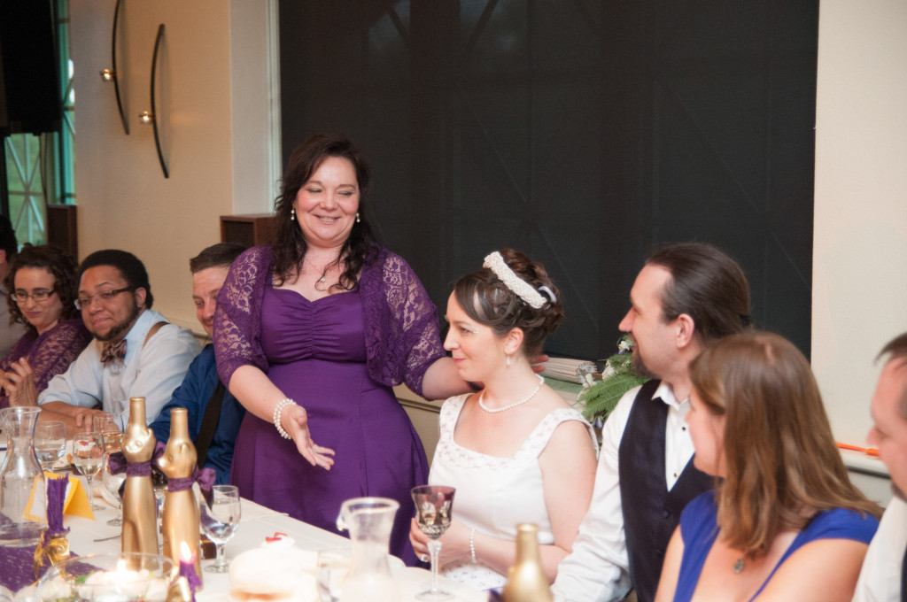 Kirsten and Damon's summer wedding at Como with celi dance reception in St. Paul, MN