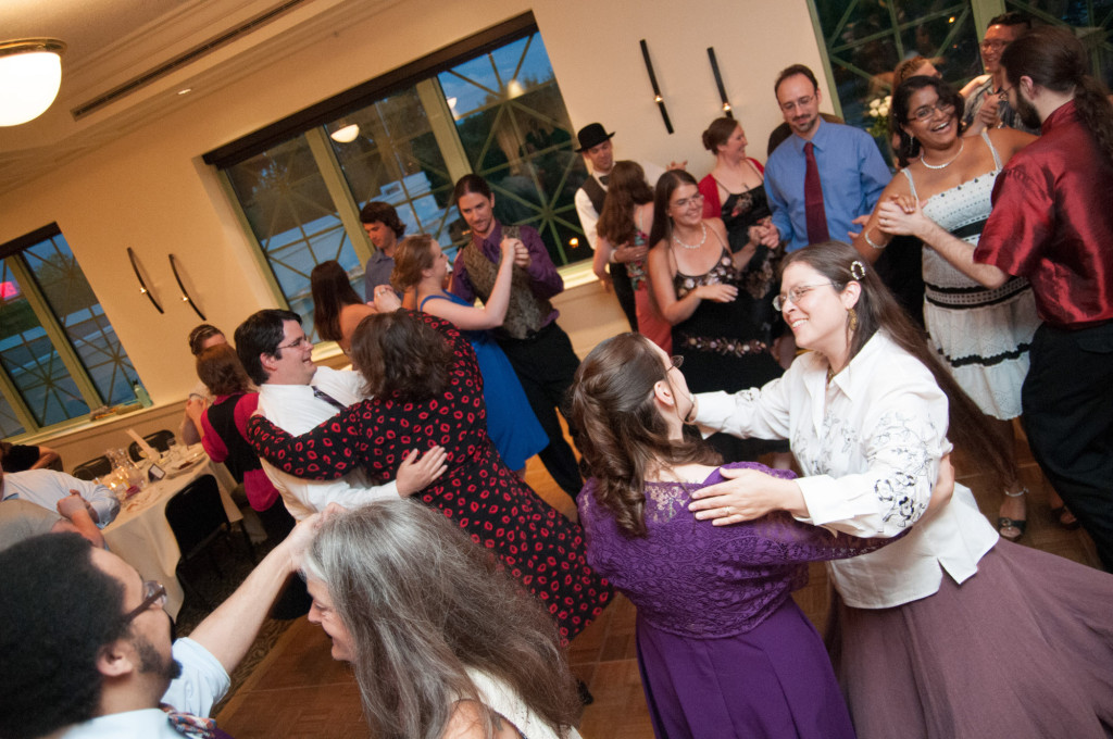 Kirsten and Damon's summer wedding at Como with celi dance reception in St. Paul, MN