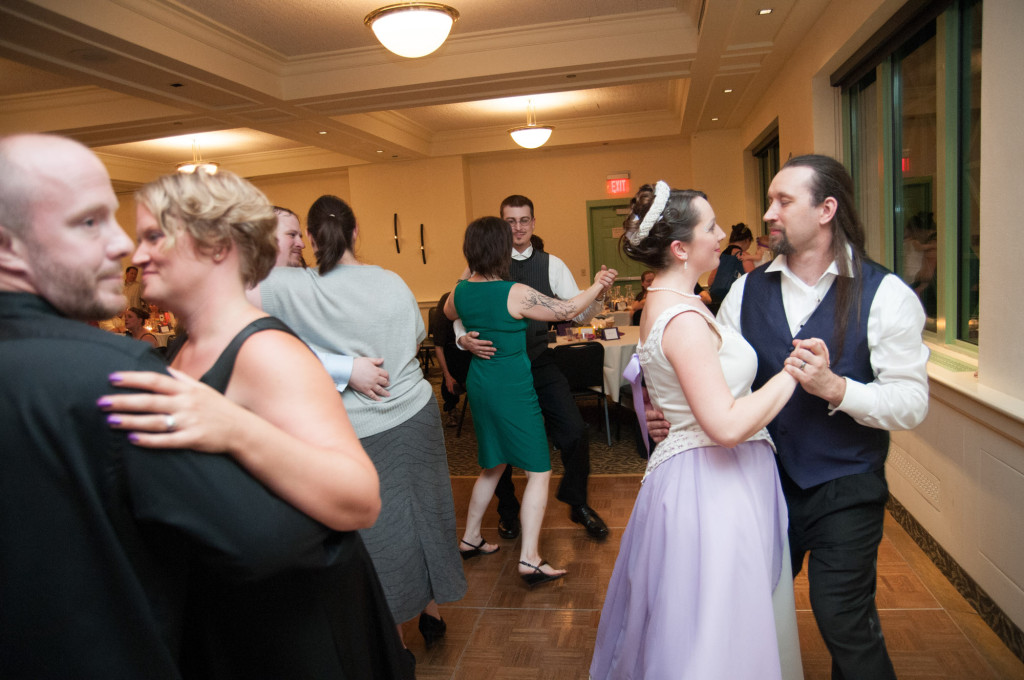 Kirsten and Damon's summer wedding at Como with celi dance reception in St. Paul, MN