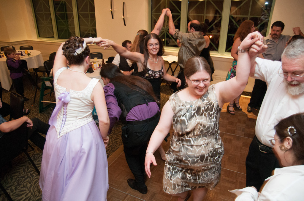 Kirsten and Damon's summer wedding at Como with celi dance reception in St. Paul, MN