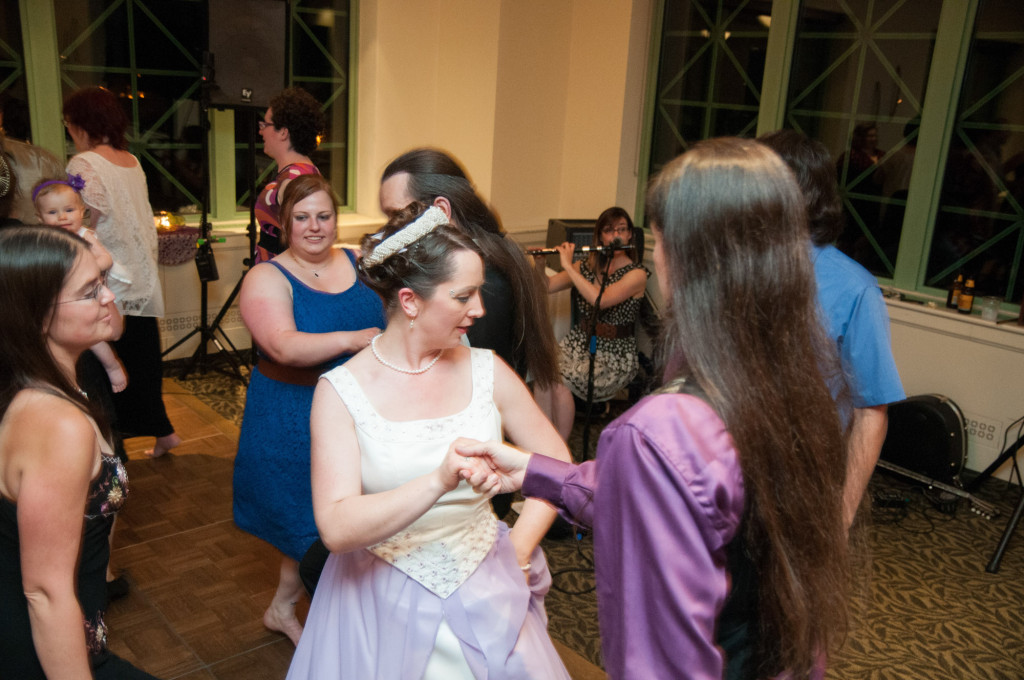Kirsten and Damon's summer wedding at Como with celi dance reception in St. Paul, MN