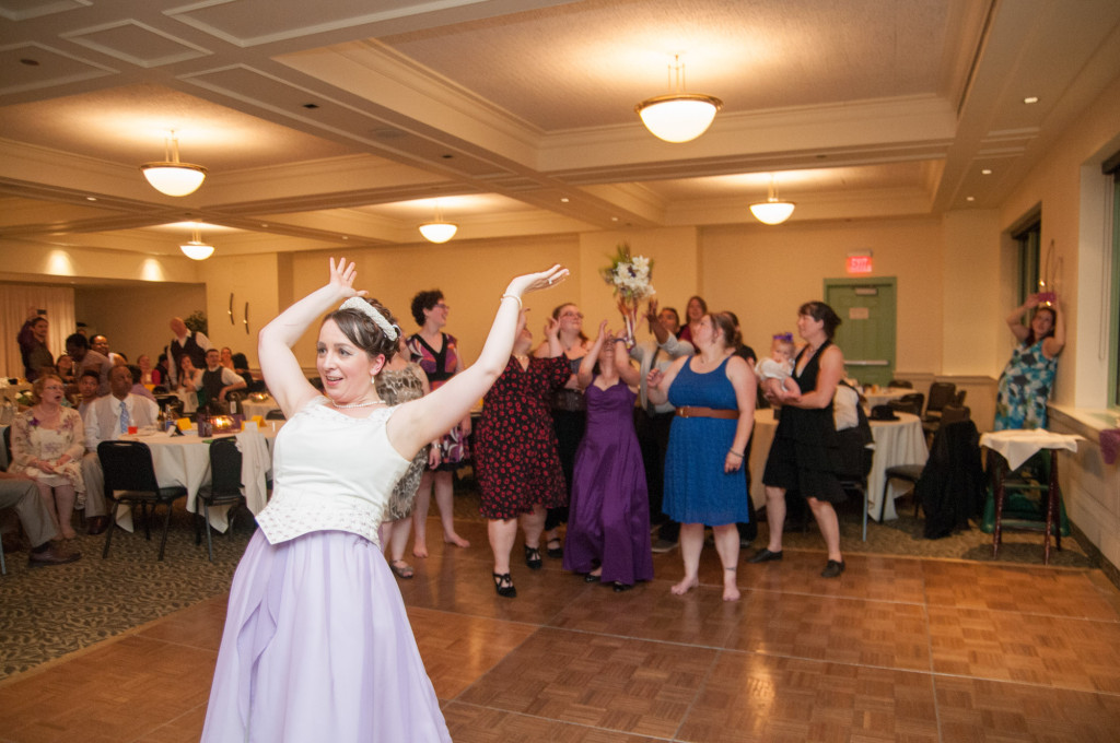 Kirsten and Damon's summer wedding at Como with celi dance reception in St. Paul, MN
