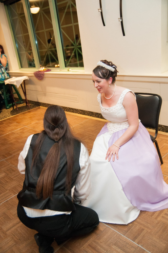 Kirsten and Damon's summer wedding at Como with celi dance reception in St. Paul, MN
