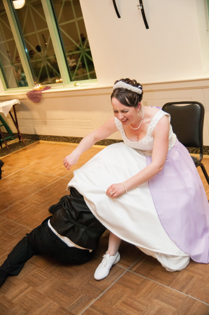 Kirsten and Damon's summer wedding at Como with celi dance reception in St. Paul, MN