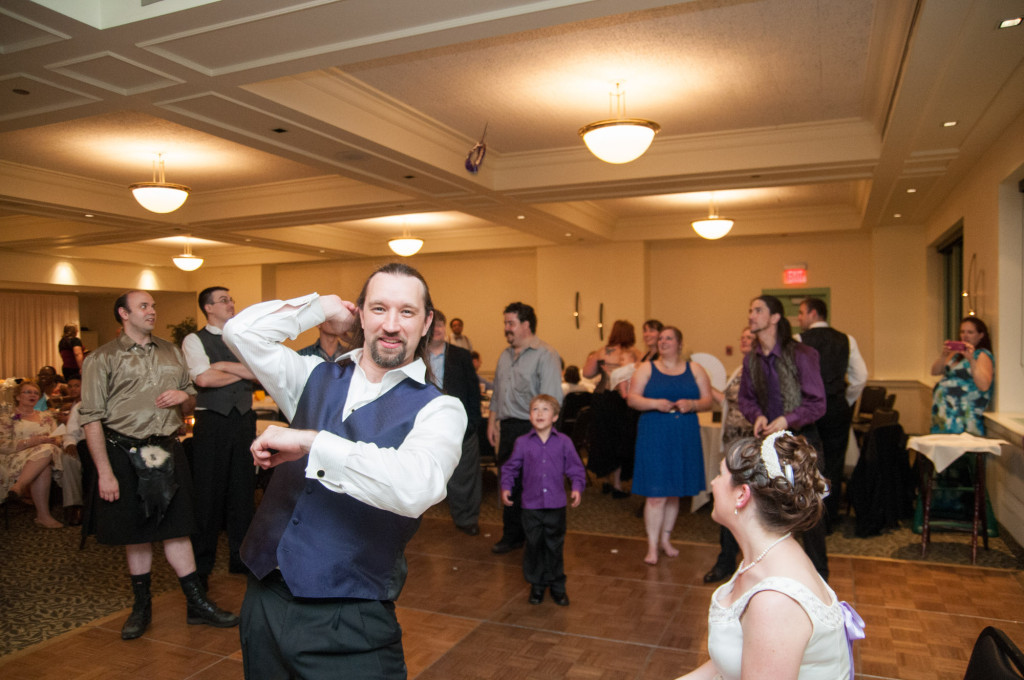 Kirsten and Damon's summer wedding at Como with celi dance reception in St. Paul, MN