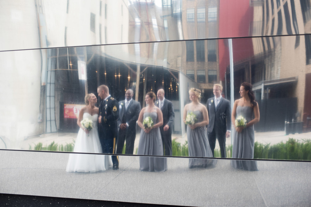 Karissa and Nate's military wedding in Minneapolis, MN