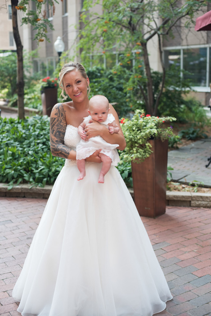Karissa and Nate's military wedding in Minneapolis, MN