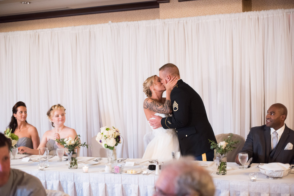 Karissa and Nate's military wedding in Minneapolis, MN