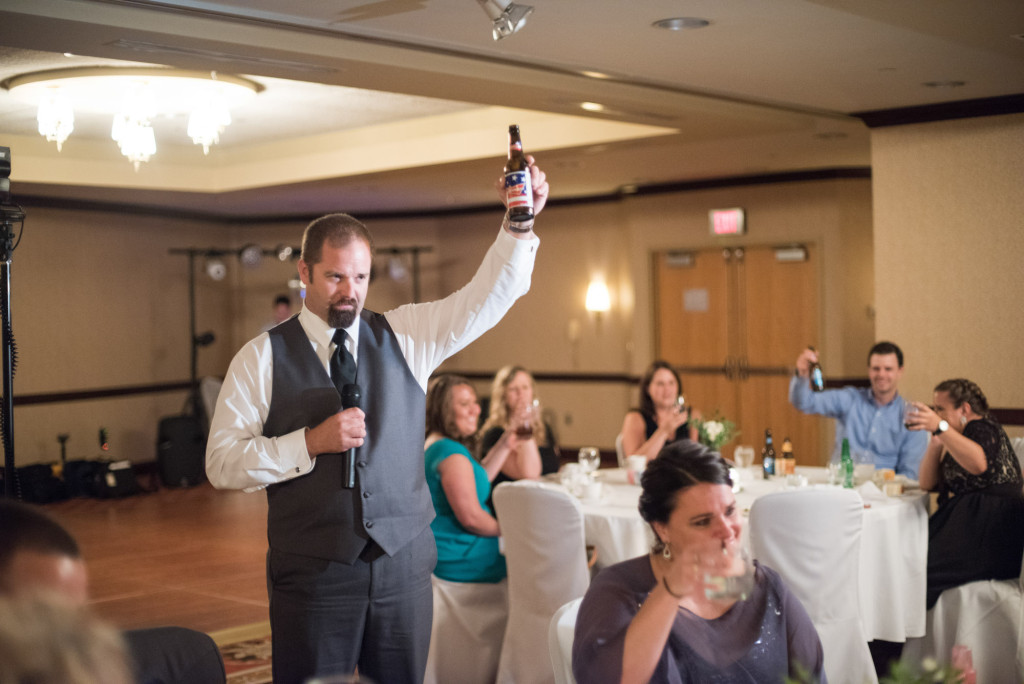 Karissa and Nate's military wedding in Minneapolis, MN