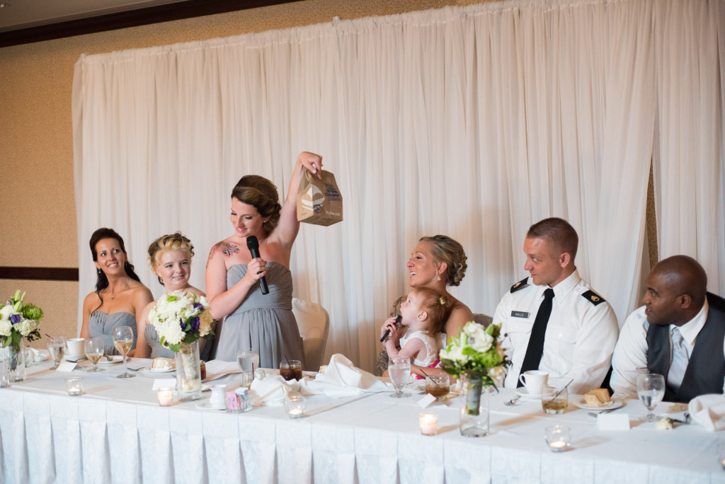 Karissa and Nate's military wedding in Minneapolis, MN