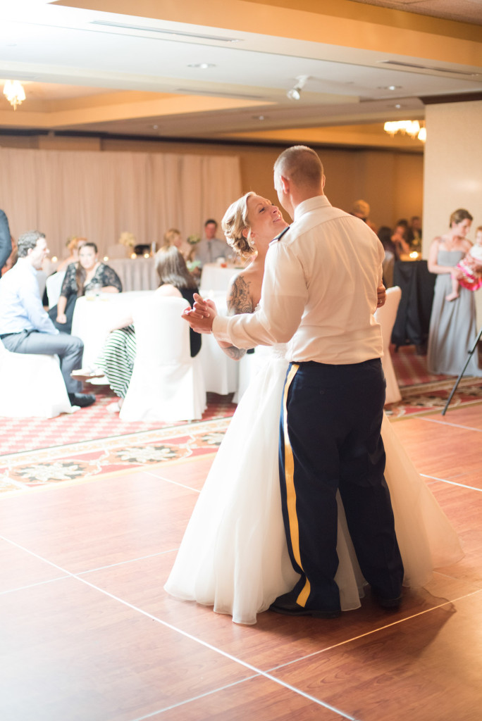 Karissa and Nate's military wedding in Minneapolis, MN