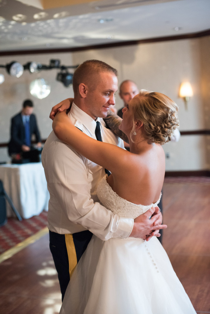 Karissa and Nate's military wedding in Minneapolis, MN