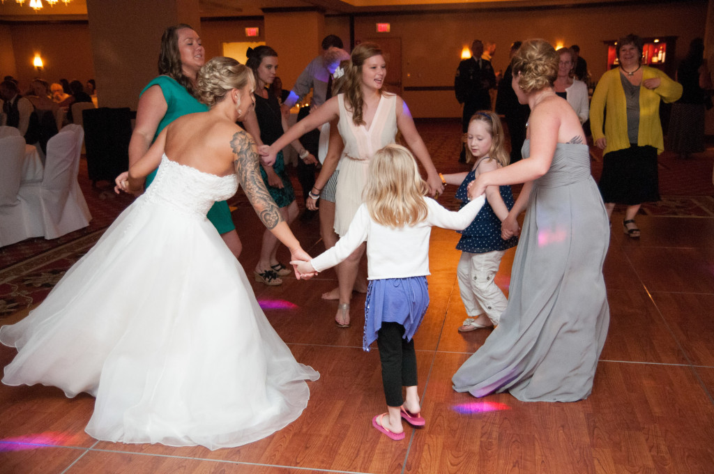 Karissa and Nate's military wedding in Minneapolis, MN