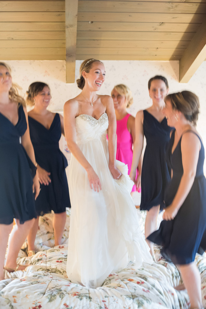 Kelly and Jeremy's summer wedding on the St. Croix river in Hudson, WI