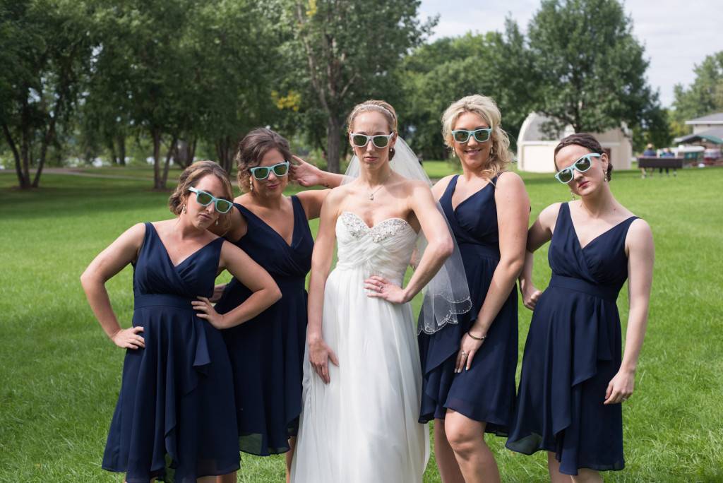 Kelly and Jeremy's summer wedding on the St. Croix river in Hudson, WI