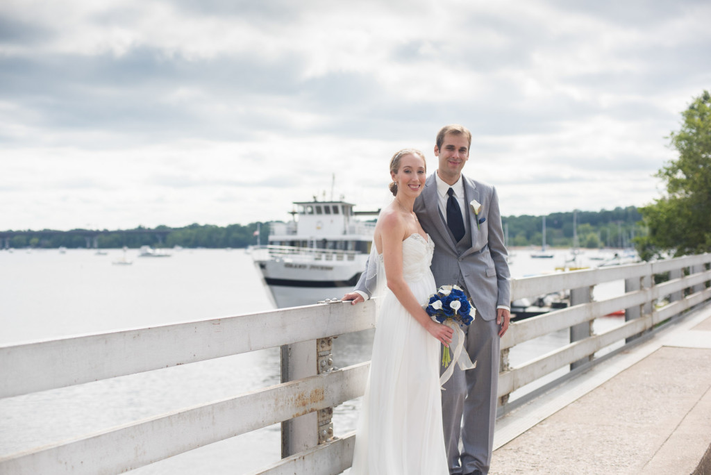 Kelly and Jeremy's summer wedding on the St. Croix river in Hudson, WI