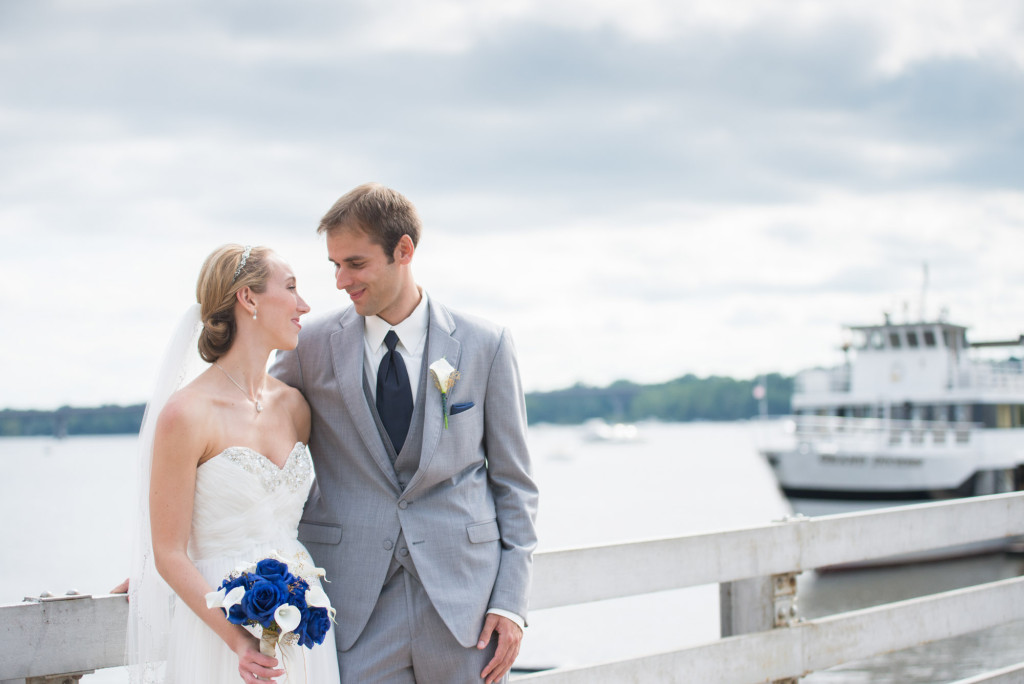 Kelly and Jeremy's summer wedding on the St. Croix river in Hudson, WI