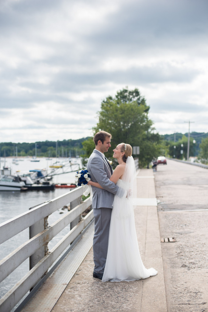 Kelly and Jeremy's summer wedding on the St. Croix river in Hudson, WI
