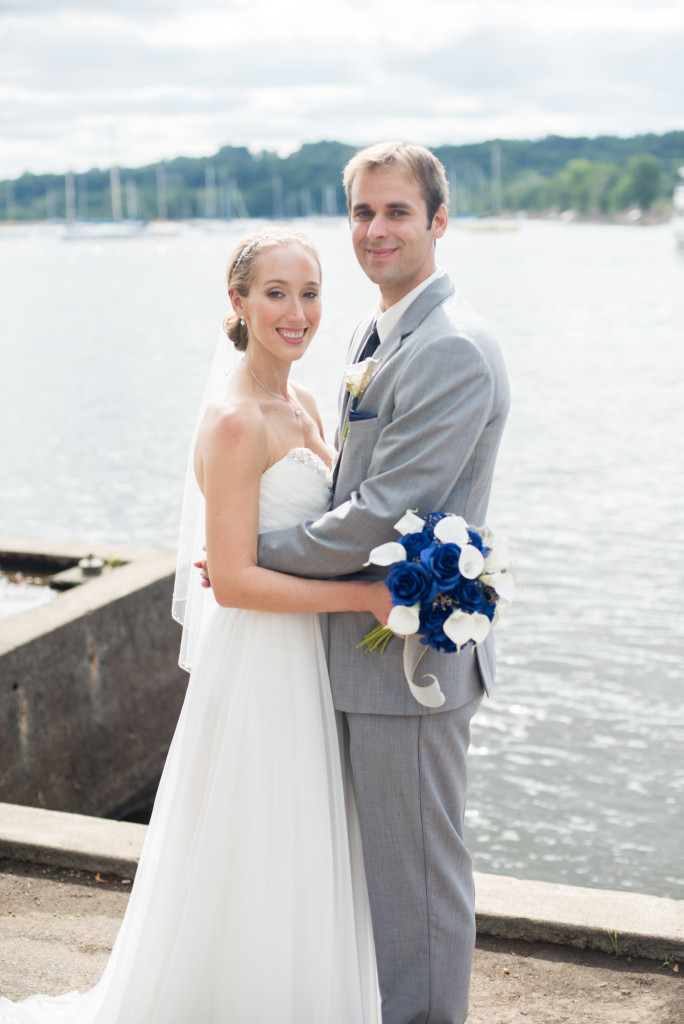 Kelly and Jeremy's summer wedding on the St. Croix river in Hudson, WI