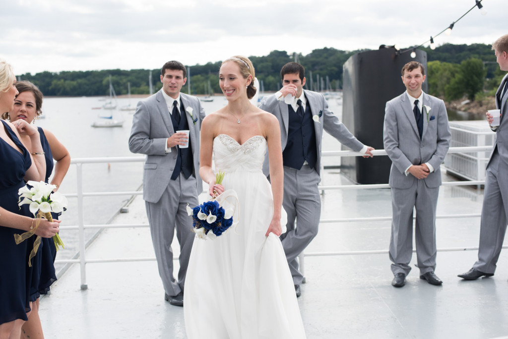 Kelly and Jeremy's summer wedding on the St. Croix river in Hudson, WI