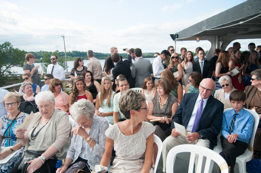 Kelly and Jeremy's summer wedding on the St. Croix river in Hudson, WI