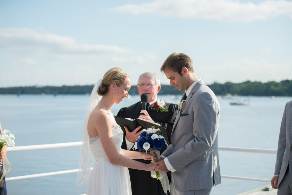 Kelly and Jeremy's summer wedding on the St. Croix river in Hudson, WI