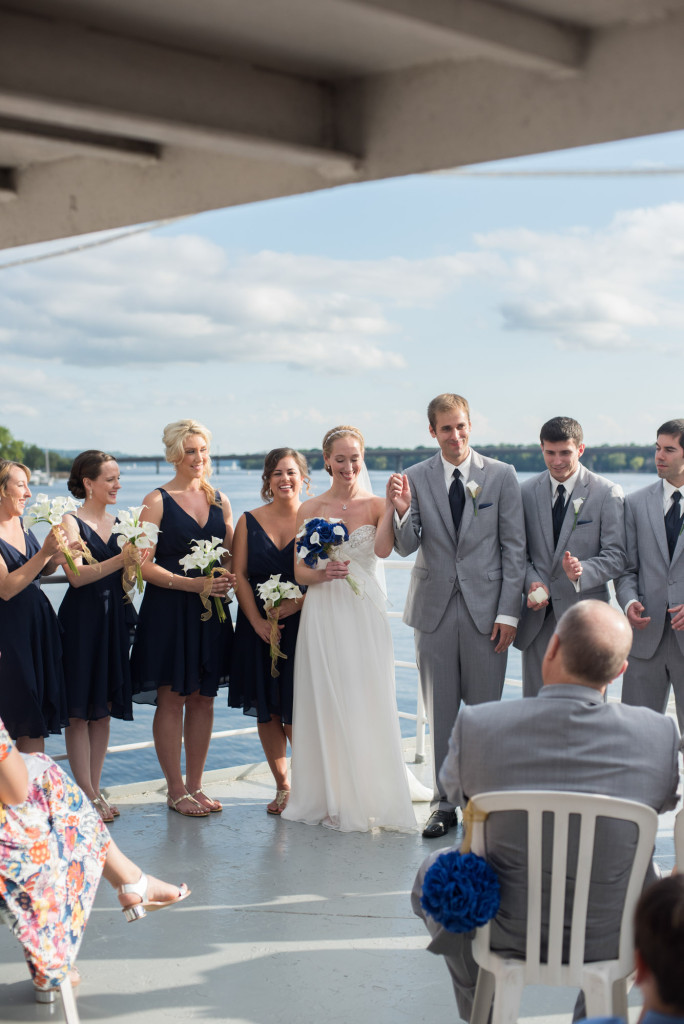 Kelly and Jeremy's summer wedding on the St. Croix river in Hudson, WI