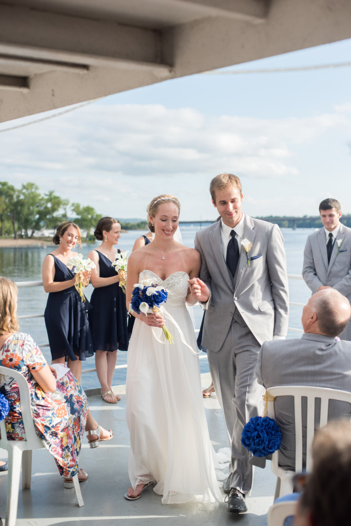Kelly and Jeremy's summer wedding on the St. Croix river in Hudson, WI