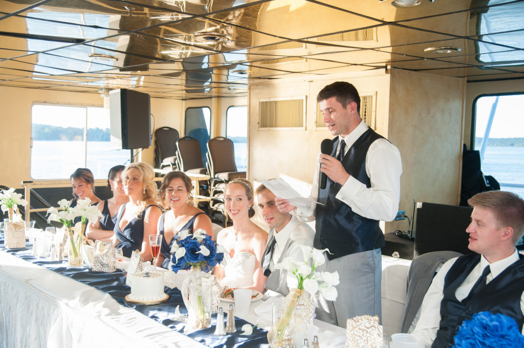 Kelly and Jeremy's summer wedding on the St. Croix river in Hudson, WI