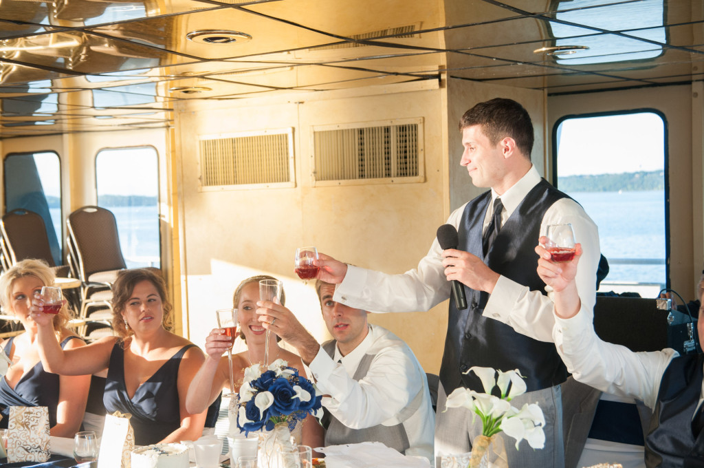 Kelly and Jeremy's summer wedding on the St. Croix river in Hudson, WI