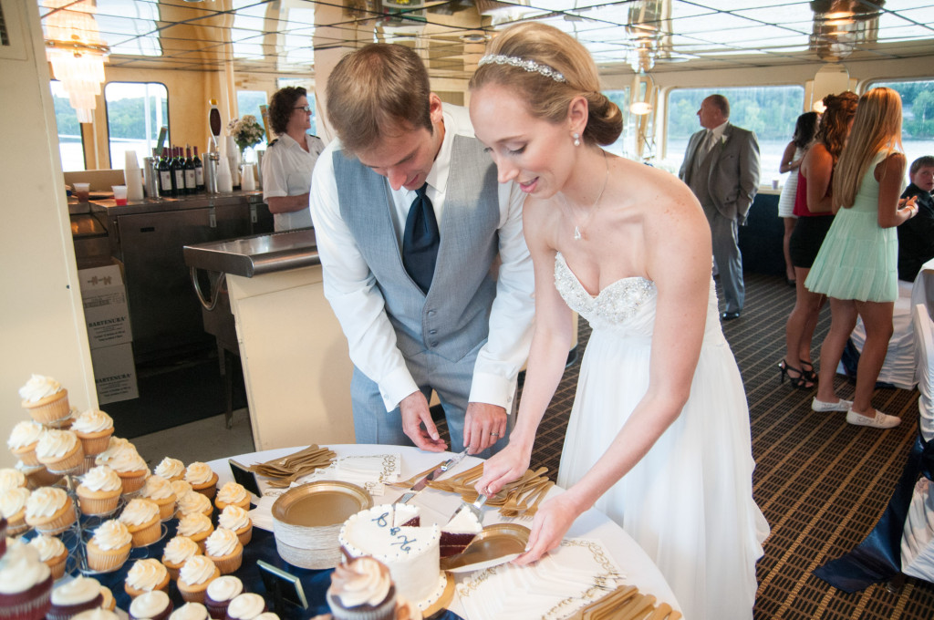 Kelly and Jeremy's summer wedding on the St. Croix river in Hudson, WI