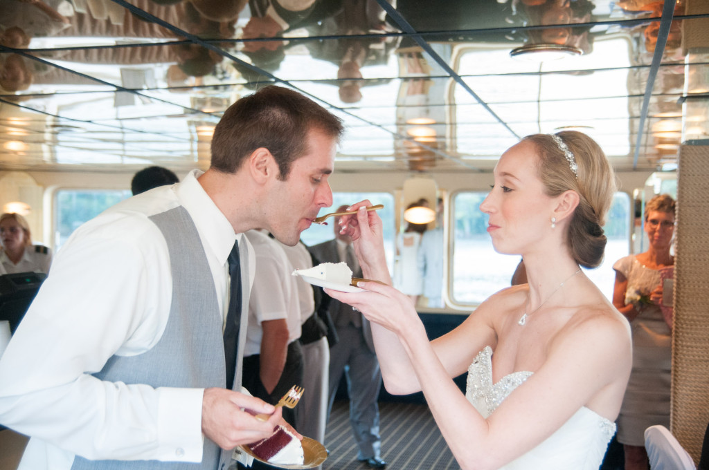 Kelly and Jeremy's summer wedding on the St. Croix river in Hudson, WI