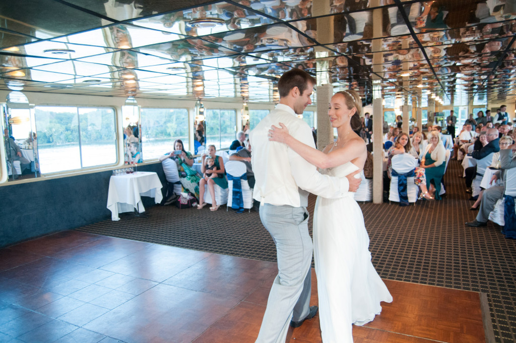 Kelly and Jeremy's summer wedding on the St. Croix river in Hudson, WI
